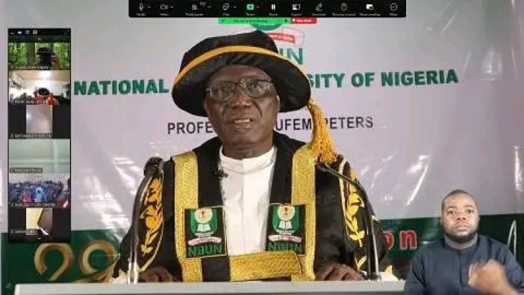 NOUN VC Encourages Fresh Students to Explore Beyond Degree Programmes