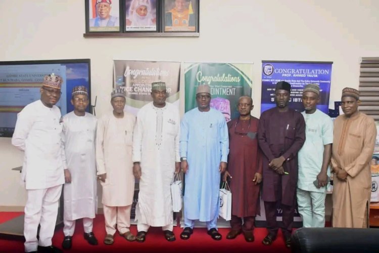 NUC Accreditation Team Visits Gombe State University