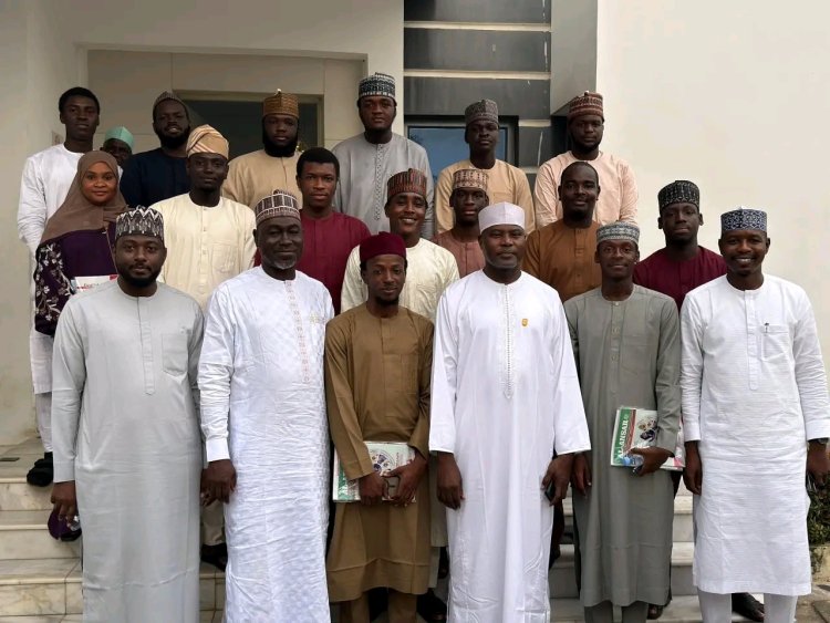 Al-Ansar University SIWES Students Visit Founder and President of Al-Ansar Foundation