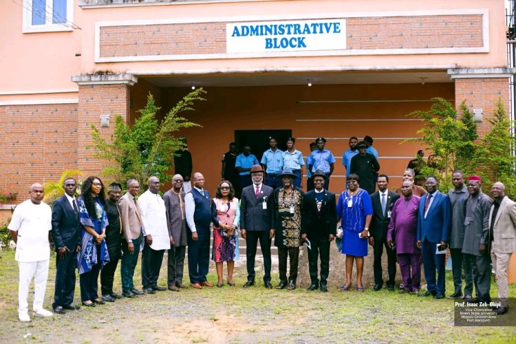 Rivers State University VC Visits Emohua Campus, Emphasizes Timely Result Submission