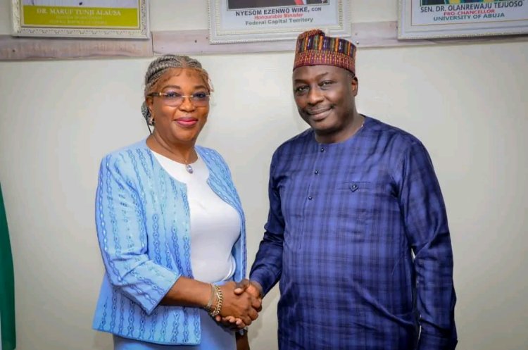 UNIABUJA Acting VC Receives Visit from Occupational Therapy Official