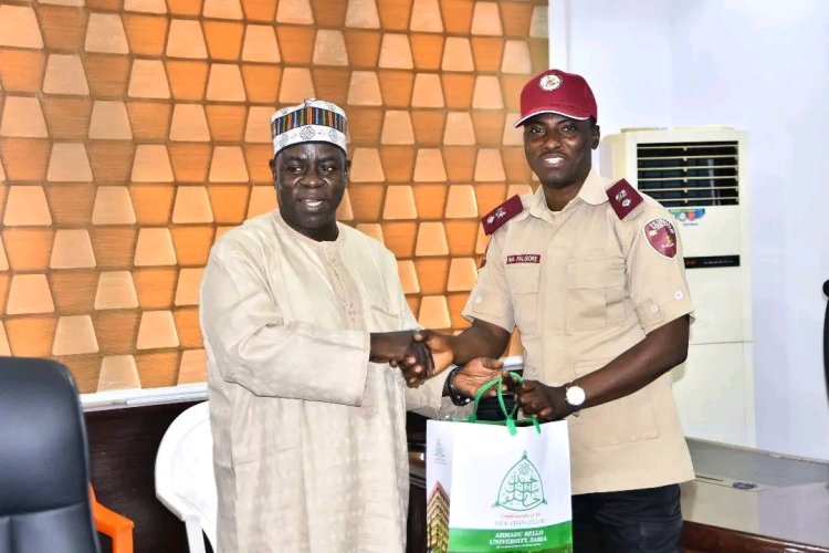 FRSC Zaria Unit Commander Visits ABU, Pledges Support