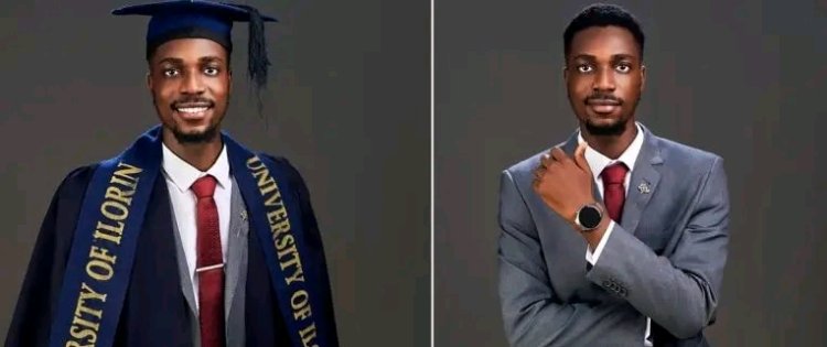 67 Courses, 60 As and 7 Bs: Brilliant Nigerian Man Graduates from UNILORIN with 4.90 First Class in Geology