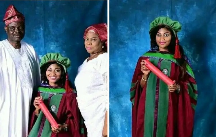 Meet Dr Deborah Bolanle Motilewa the youngest PhD holder in Nigeria at the age of 25