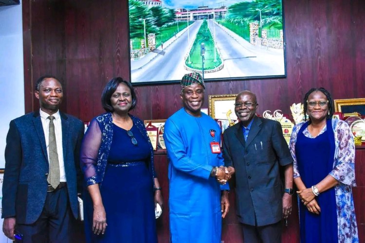 Precious Cornerstone University Pays Courtesy Visit to UCH