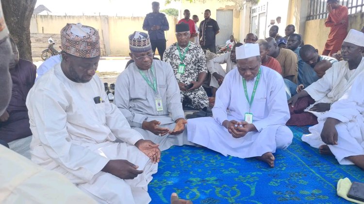 FULafia VC Leads Condolence Visit to Family of Late Professor Kabiru Dahiru