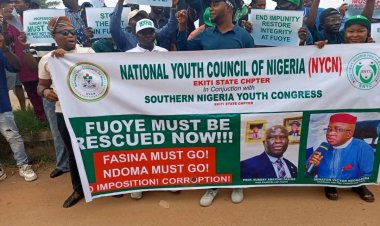 Protest Erupts at Federal University Oye-Ekiti Over Alleged Corruption