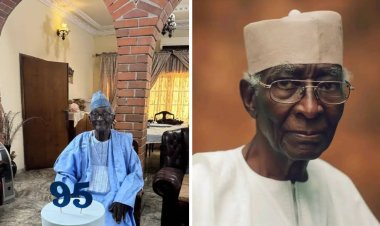 FUTMINNA First Vice-Chancellor  Prof. Jonathan Ndagi Celebrates 95th Birthday