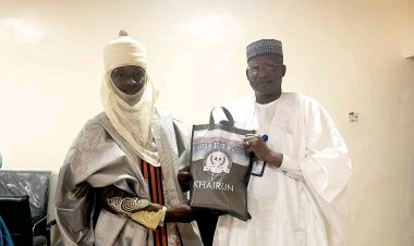 KHAIRUN Welcomes Traditional Leader in Courtesy Visit Aimed at Strengthening Ties