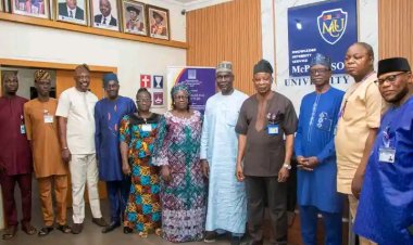 NUC Visits McPherson University for Economics Programme Accreditation