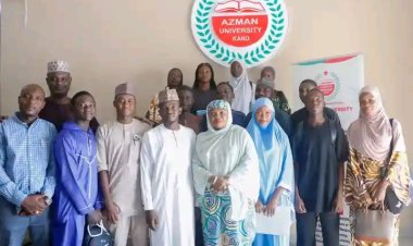 Azman University Kano Receives Nasarawa State Scholarship Board Officials
