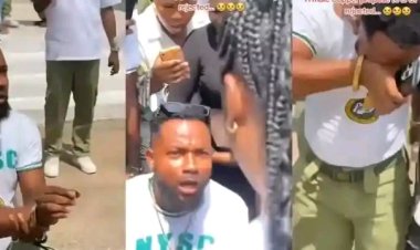Corper Proposal Ends in Heartbreak at NYSC Passing Out Parade