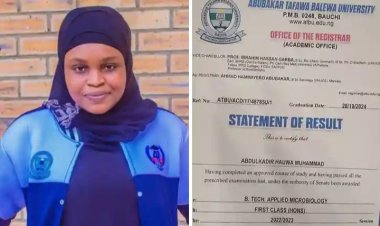 Hauwa Abdulkadir Makes History Achieves Remarkable First Class Honours  at ATBU
