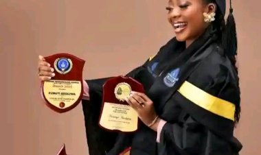 Crawford University Graduate Iseoluwa Kumuyi Achieves Remarkable First Class Honours
