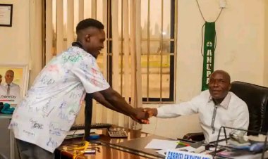 Godwin Koffi Completes Tenure as AKSU Students' Press Club President