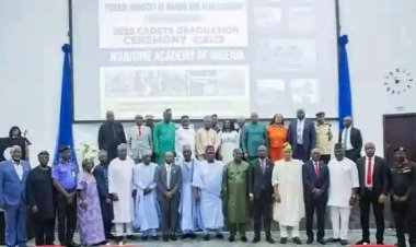 Maritime Academy of Nigeria Graduates 221 Cadets — Top Performers Get Instant Job Offers & Cash Prizes