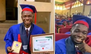 Meet the Best Graduating Pharmacy Student of UDUS Onimisi Godwin, a First-Class Graduate With a Heart for Healing