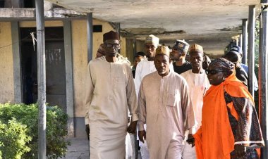 ABU Vice-Chancellor inspects Umar Suleiman Hall of Residence