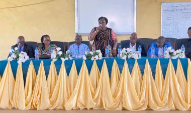 Faculty of Social Sciences, Nnamdi Azikiwe University, Pays Courtesy Visit to Vice-Chancellor