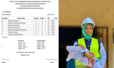 Aisha Sani Hassan Shines at Abubakar Tafawa Balewa University