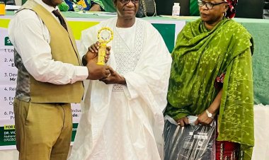 NSUK Registrar Dr. Bala Isyaka Ahmed II Honored with ANUPA Award of Excellence