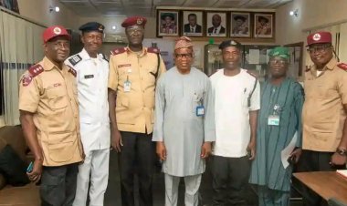 FRSC Ogunmakin Command Pays Courtesy Visit to McPherson University Vice‑Chancellor to Strengthen Institutional Collaboration