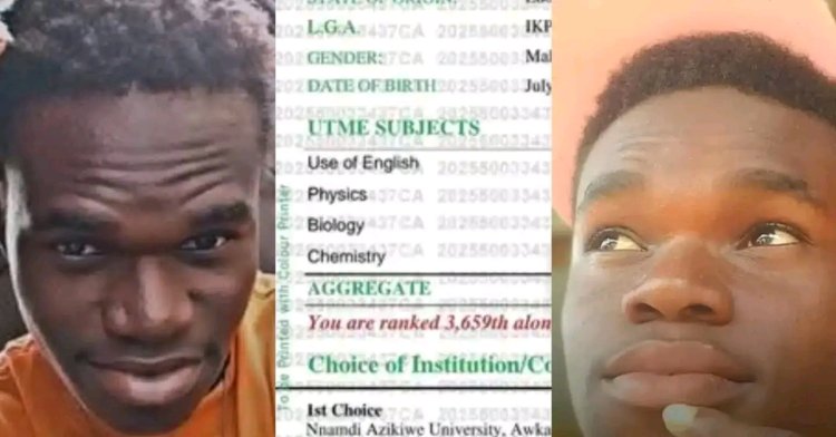 Despite Scoring 328 in JAMB, Aspirant Offered Unexpected Course by UNIZIK After Applying for Medicine