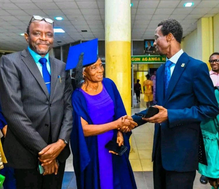 69-Year-Old Woman Joins Fresh Student at University of Ibadan Matriculation Ceremony