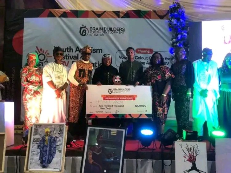 UDUS Student Wins N200,000 Top Prize at Artivism Festival