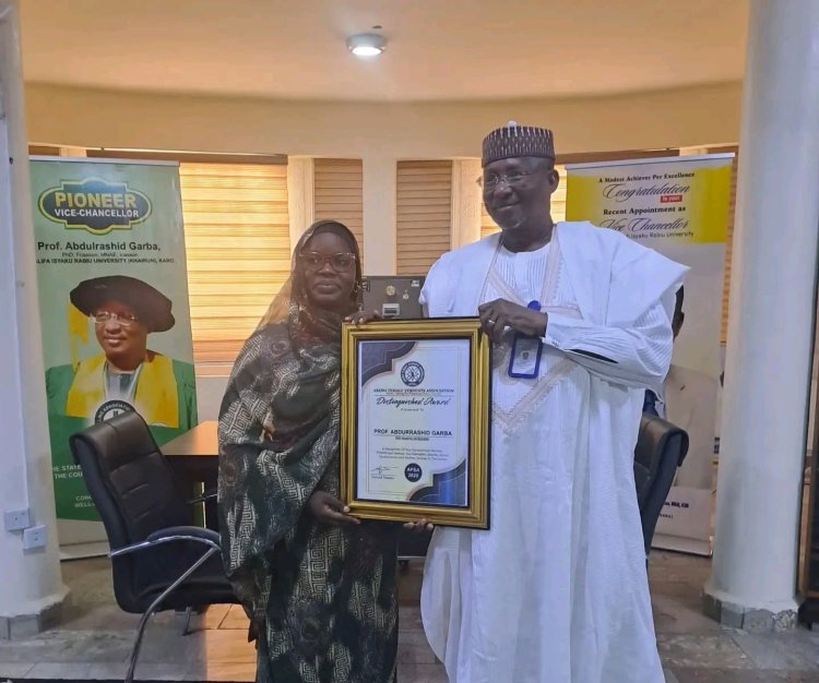 Arewa Female Students Association Pays Courtesy Visit to KHAIRUN Vice-Chancellor