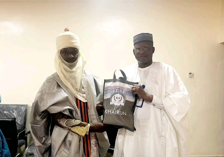 KHAIRUN Welcomes Traditional Leader in Courtesy Visit Aimed at Strengthening Ties