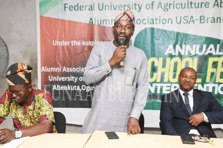 FUNAAB Alumni and Kind Heart Foundation Support Indigent Students with ₦14m Intervention