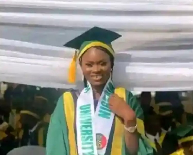Benue Student Oche Evelyn Achieves First-Class Honours at Nigerian Army University