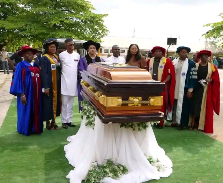 Federal Polytechnic Oko Holds Valedictory Session for Late Bursar, Stephen Udu