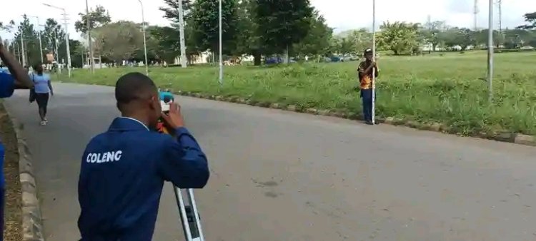 FUNAAB COLENG Students Conduct Surveying and Photogrammetry Exercise