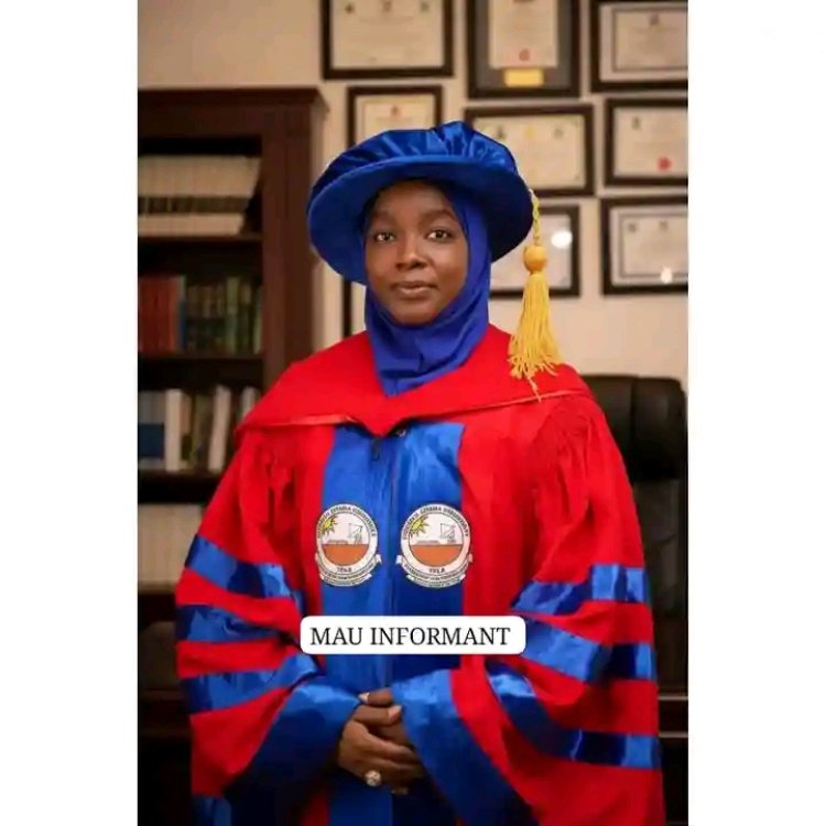 Modibbo Adama University Youngest Professor Hauwa Zailani Ahmed Shines in Biochemistry