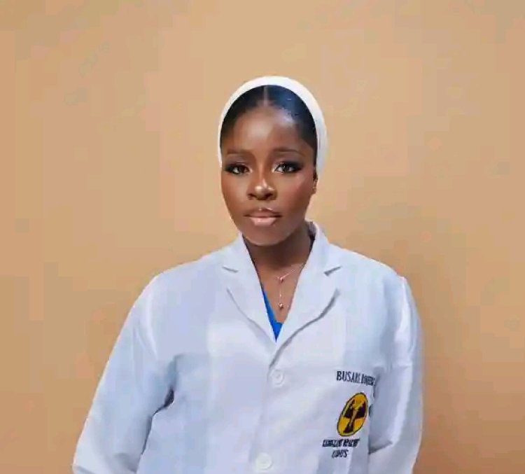 UDUS Radiography Student Busari Roqeebat Overcomes Challenges to Excel Academically