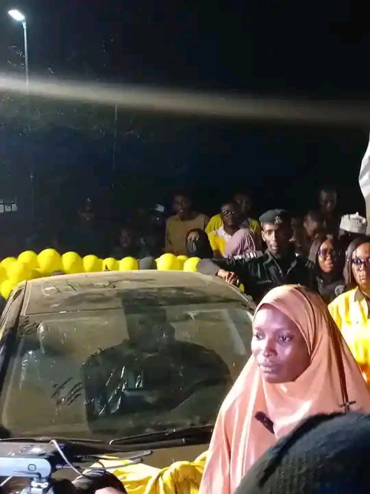 Young Lady Wins Car at MTN Pulse Campus Invasion in BUK