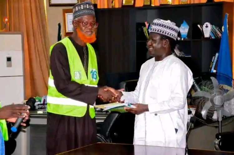 Borno IMAN Pays Courtesy Visit to University of Maiduguri Vice-Chancellor