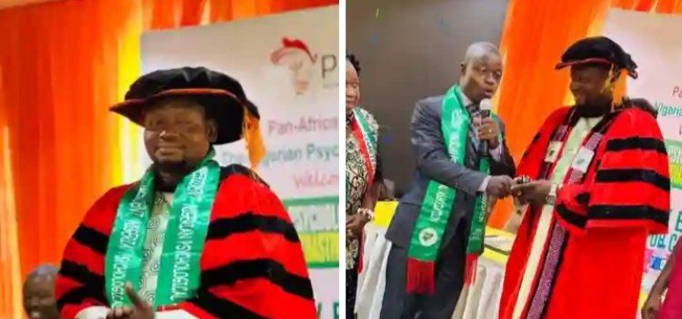 NSUK Lecturer Dr. Abubakar Musa Tafida Assumes Leadership of Nigerian Psychological Association