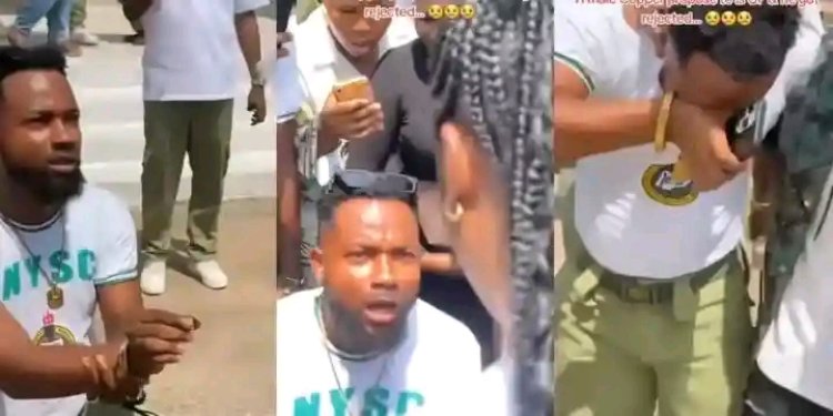 Corper Proposal Ends in Heartbreak at NYSC Passing Out Parade