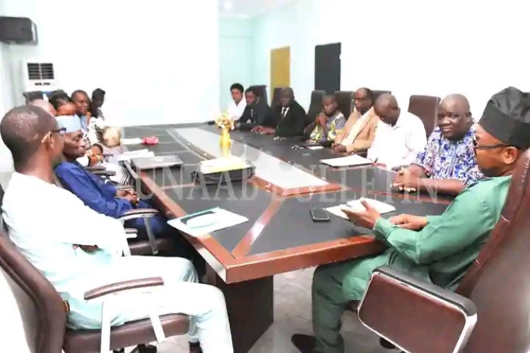 NUC Accreditation Team Visits FUNAAB to Evaluate Proposed MBA Programme
