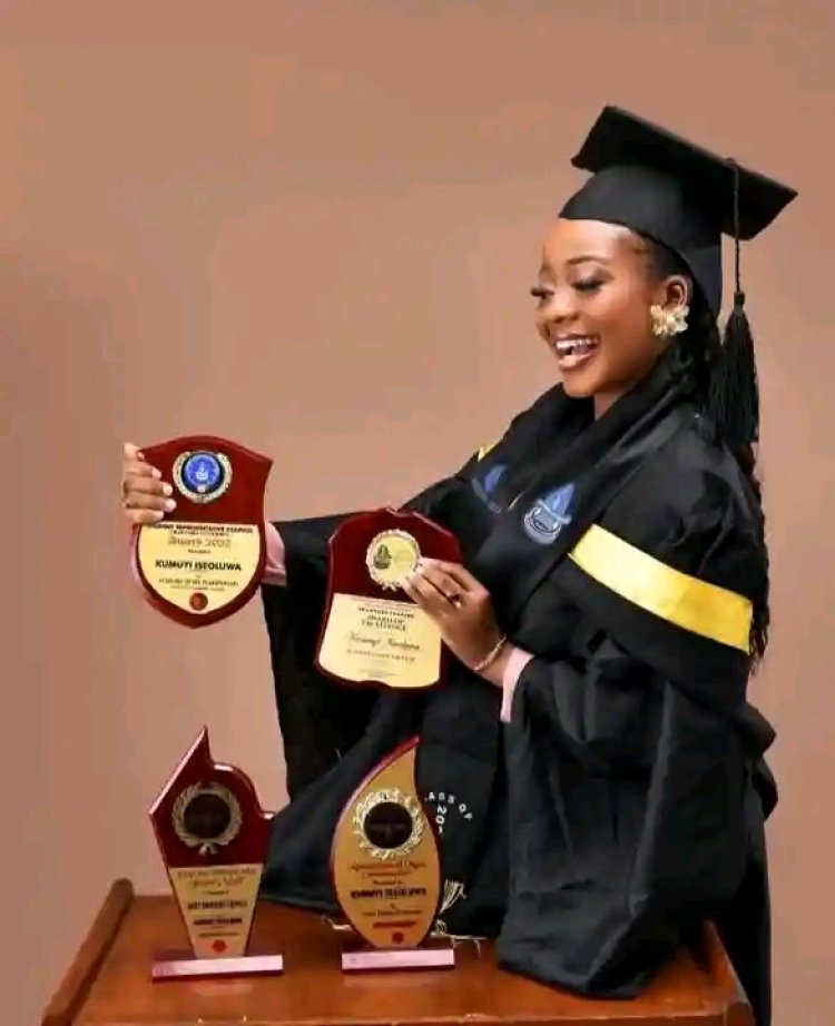 Crawford University Graduate Iseoluwa Kumuyi Achieves Remarkable First Class Honours