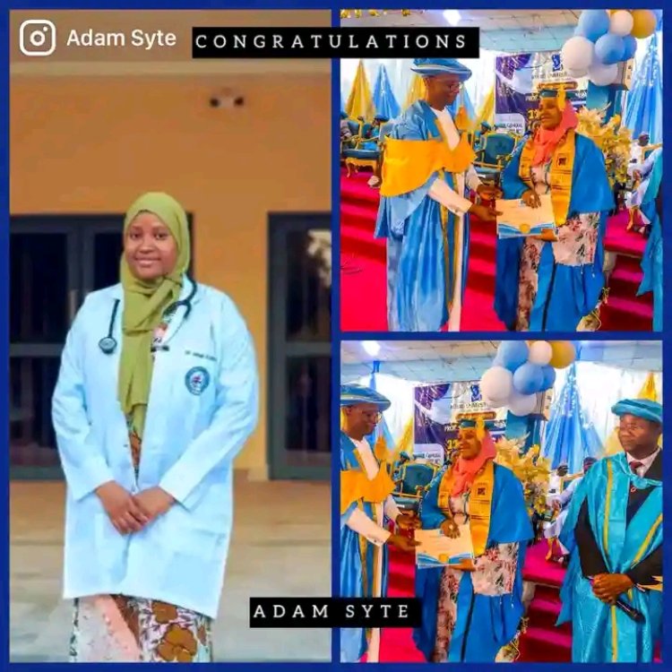 Dr. Amina Umar Giade Emerges Overall Best BDS Student at BUK