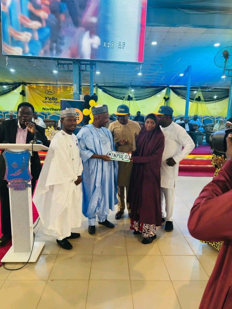 Bayero University Kano Presents Brand‑New Car to 300‑Level Student