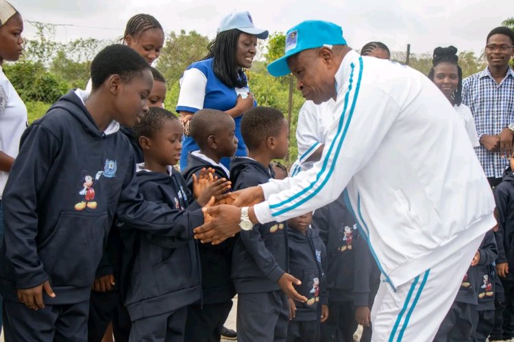 McPherson University Vice‑Chancellor Engages Staff School Pupils During Fitness Session