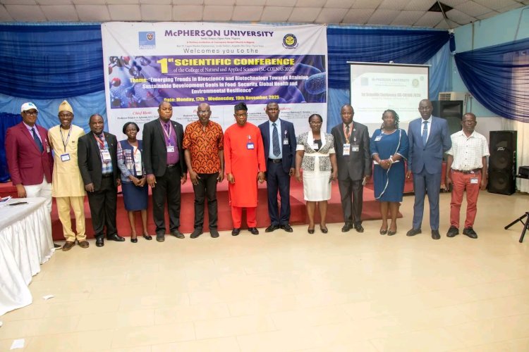 McPherson University Hosts Maiden Scientific Conference