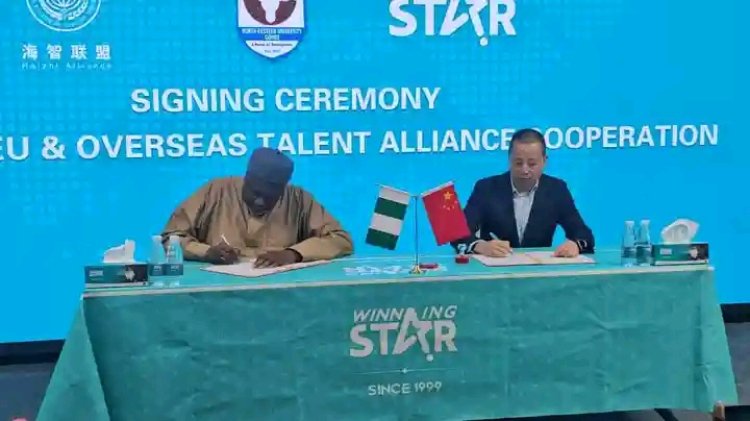 North‑Eastern University, Gombe, Signs Landmark Tripartite MoU with Chinese Partners