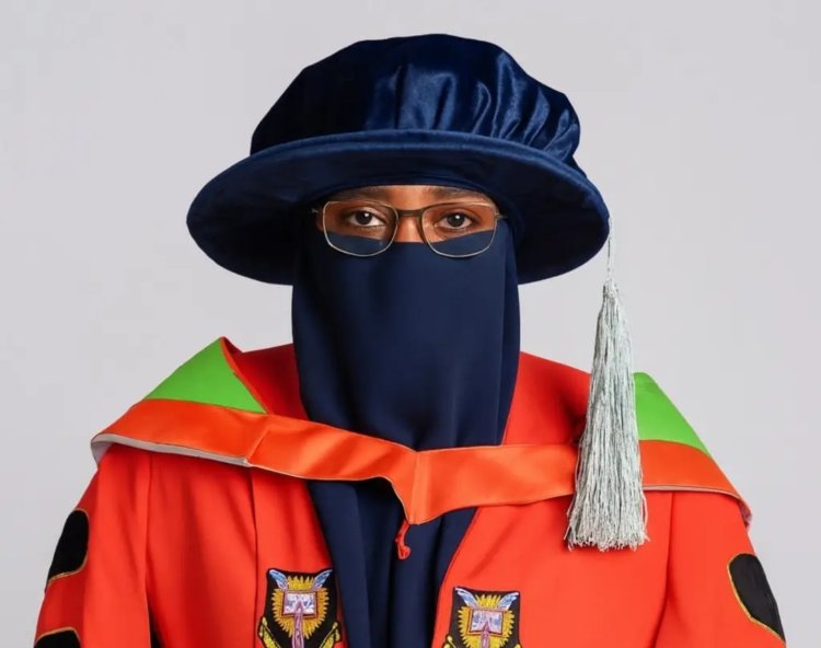 Meet the first Niqabite to bag a PhD in Mathematics from the University of Ibadan