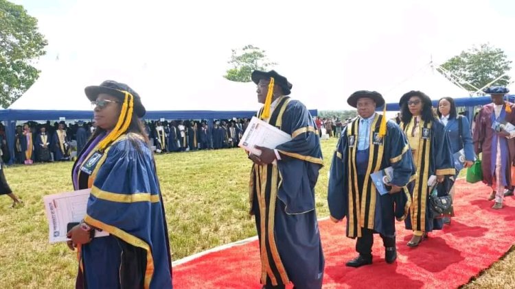 UNIDEL Matriculates 5,900 Fresh Students As VC Commends Gov. Oborevwori For Commitment To Education